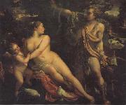 Annibale Carracci Venus and Adonis oil